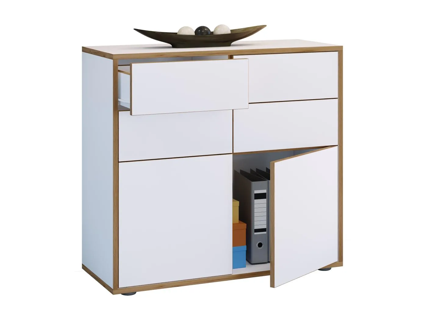 Holz Kommode Sideboard Salia Breite 100 Schublade