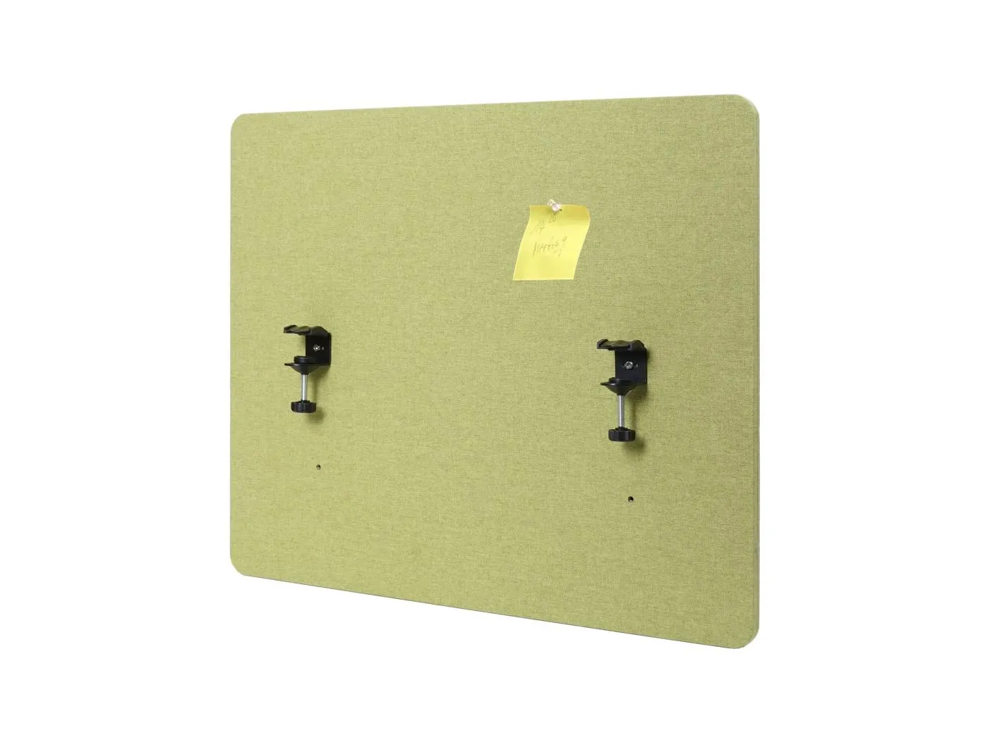 Akustik-Tischtrennwand MCW-G75, 60x75cm grün