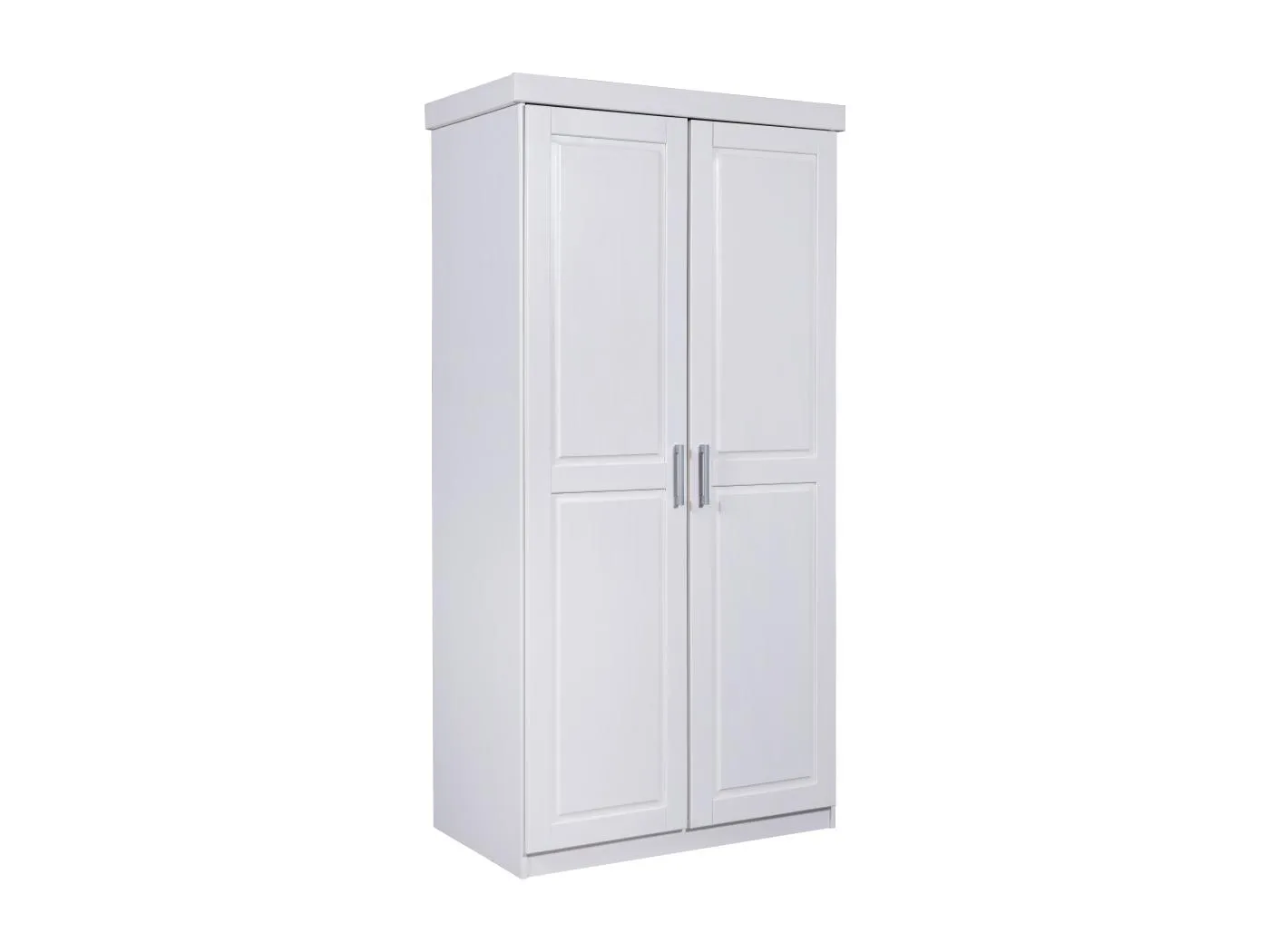 Magnus Kleiderschrank 2-Trg. Breite 95 cm, Höhe 190 cm weiß.