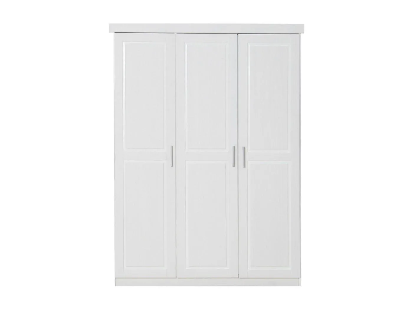 Magnus Kleiderschrank 3-Trg. Breite 140 cm, Höhe 190 cm weiß.