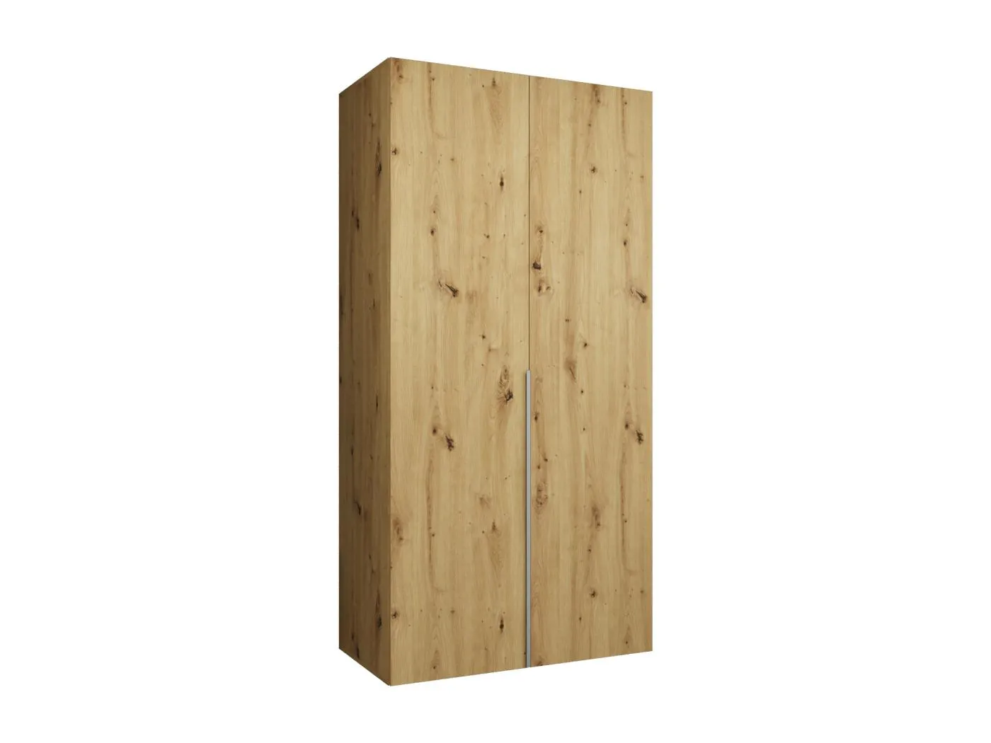 Drehtürenschrank Alicante 1 202/100/52 2-türig (Artisan Eiche|Kaschmir)