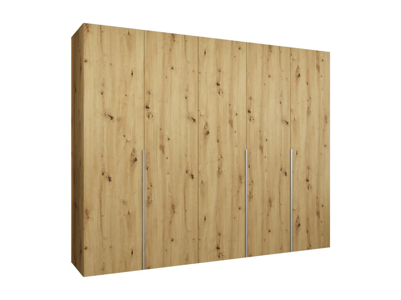 Drehtürenschrank Alicante 1 202/250/52 5-türig (Artisan Eiche|Kaschmir)