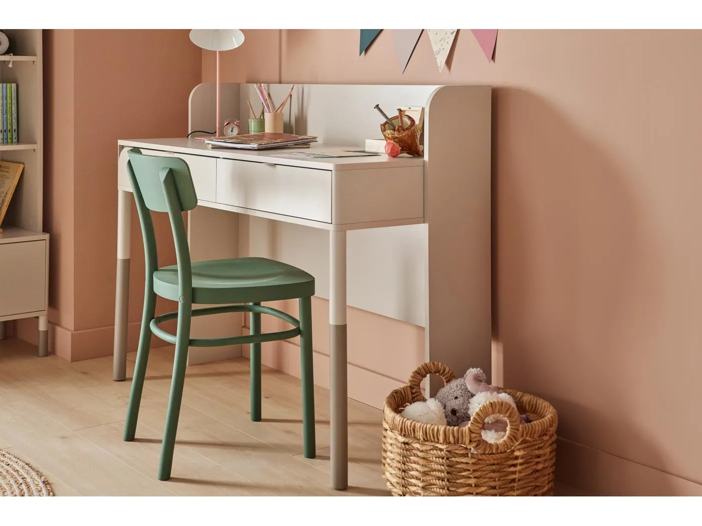 Schreibtisch - Creme - CATTA