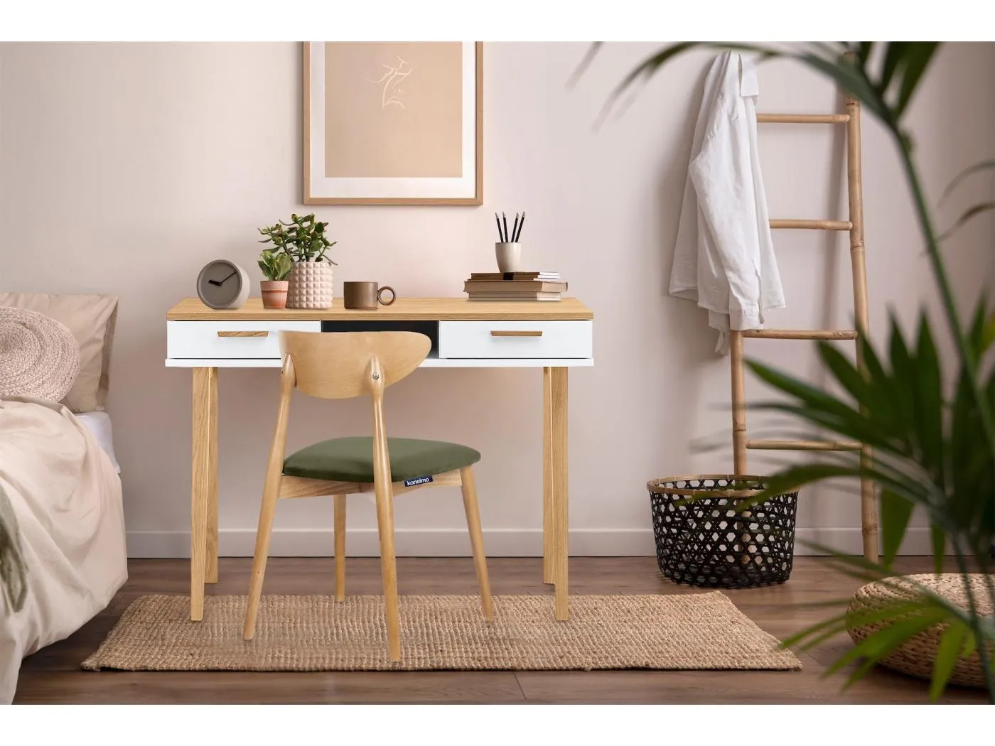 Schreibtisch - weiß - FRISK