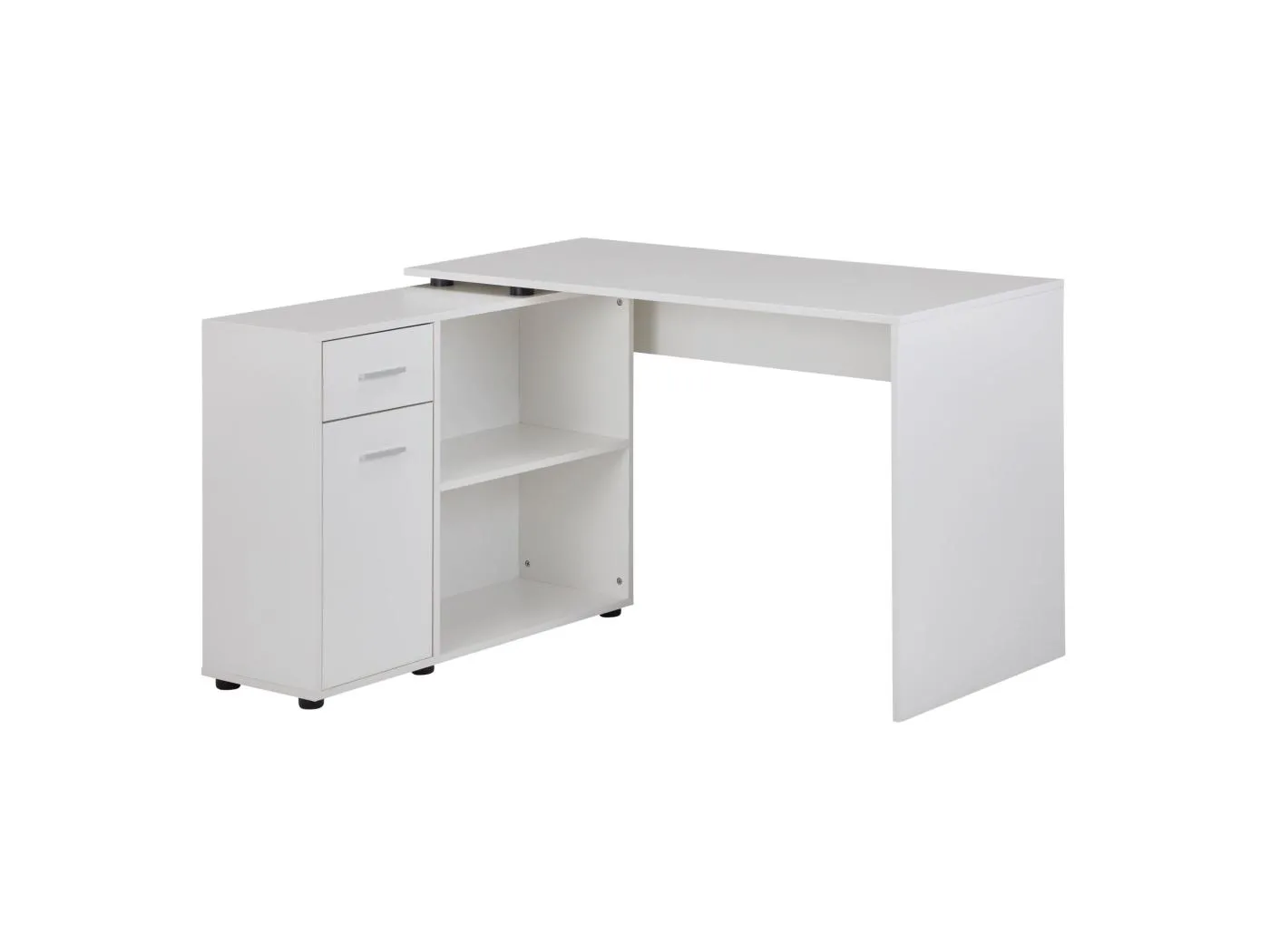 Schreibtisch Computer Eckschreibtisch Bürotisch Regal Winkel PC Tisch