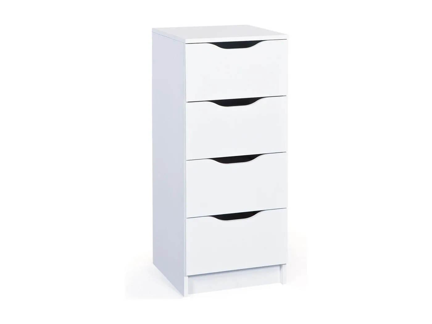 Wung Kommode 4 Schubladen, weiss .