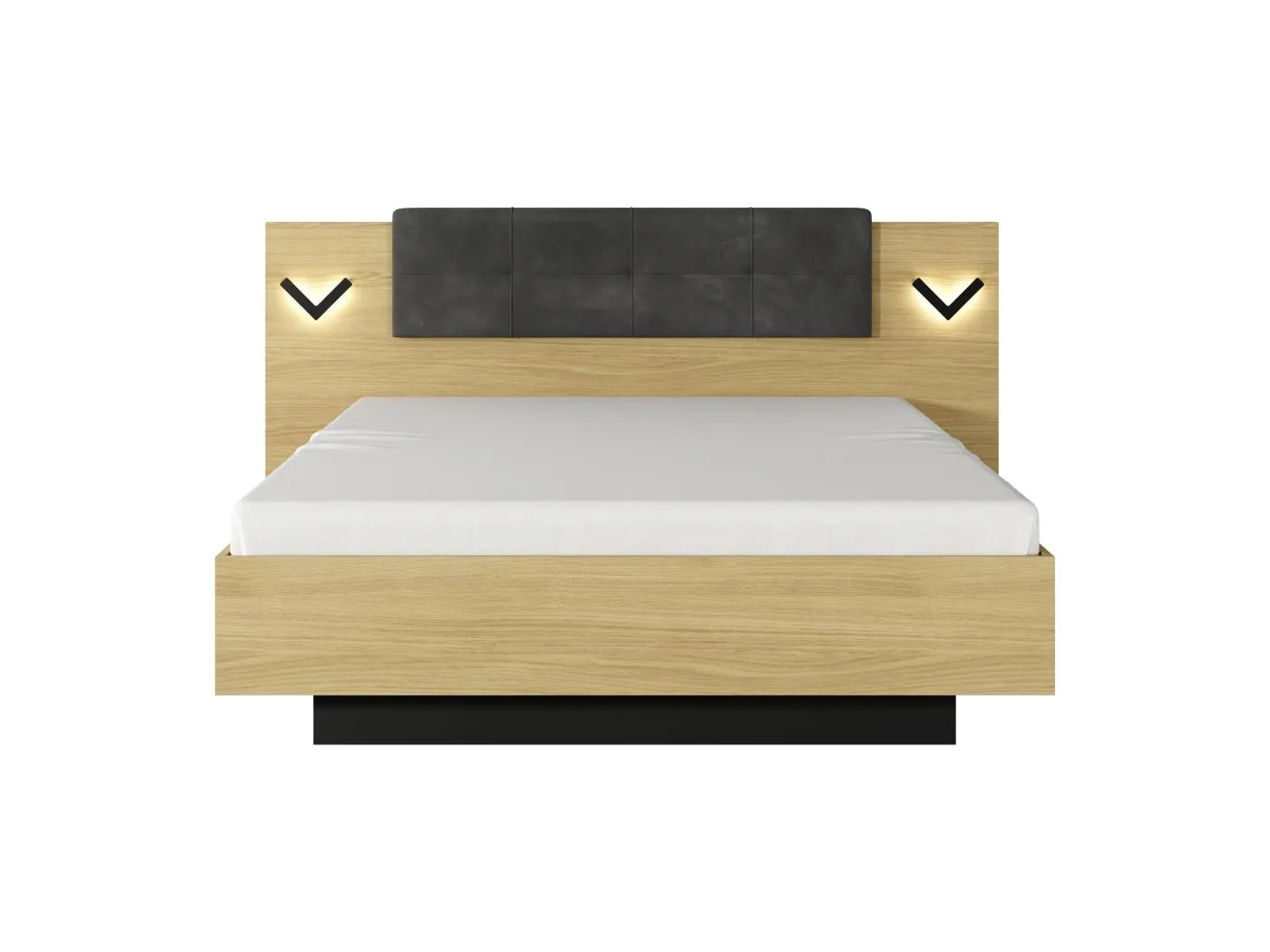 Schrankbett VERSO B 160x200 Creme & Weiß