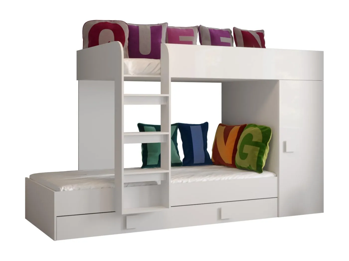 TOLEDO 2 Etagenbett 203,3/106,6/125 (weiß)