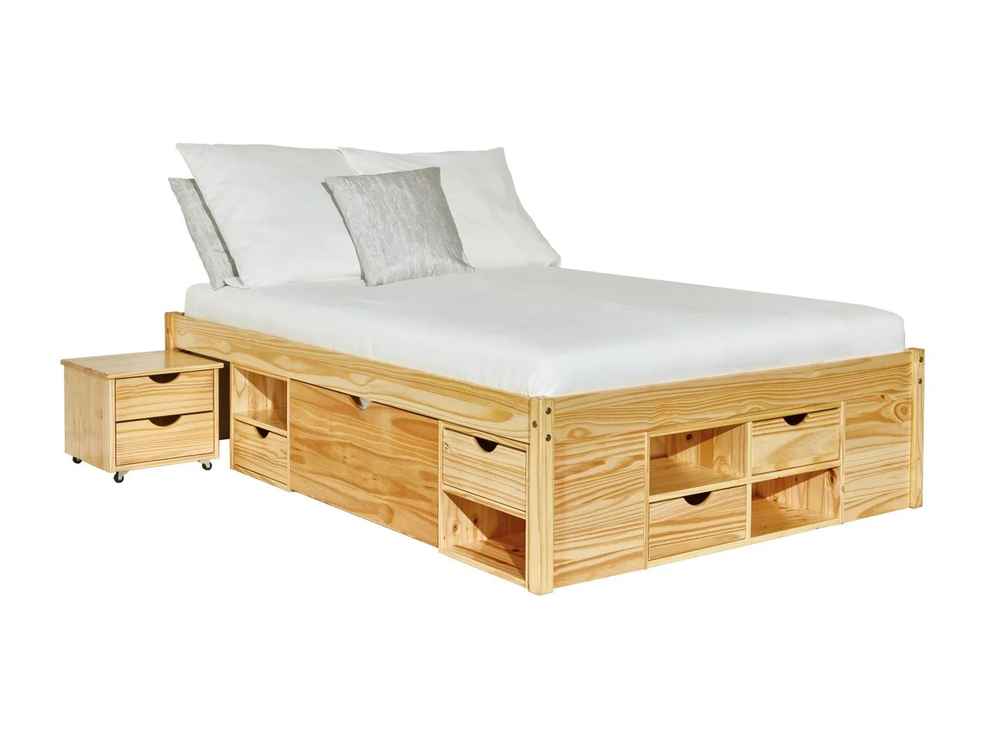 Cluse Bett 160x200 cm natur.