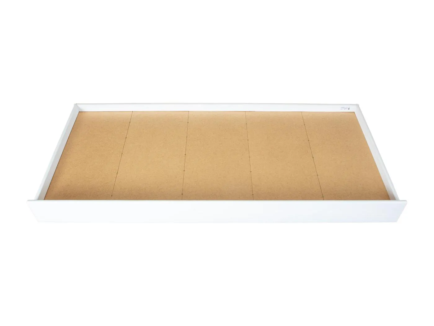 Umcki Bettschublade weiss lackiert.