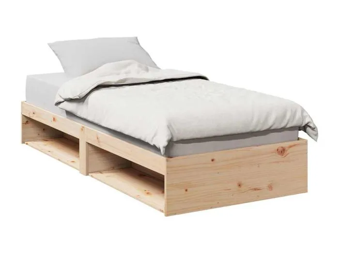 Tagesbett ohne Matratze 75x190 cm Massivholz Kiefer