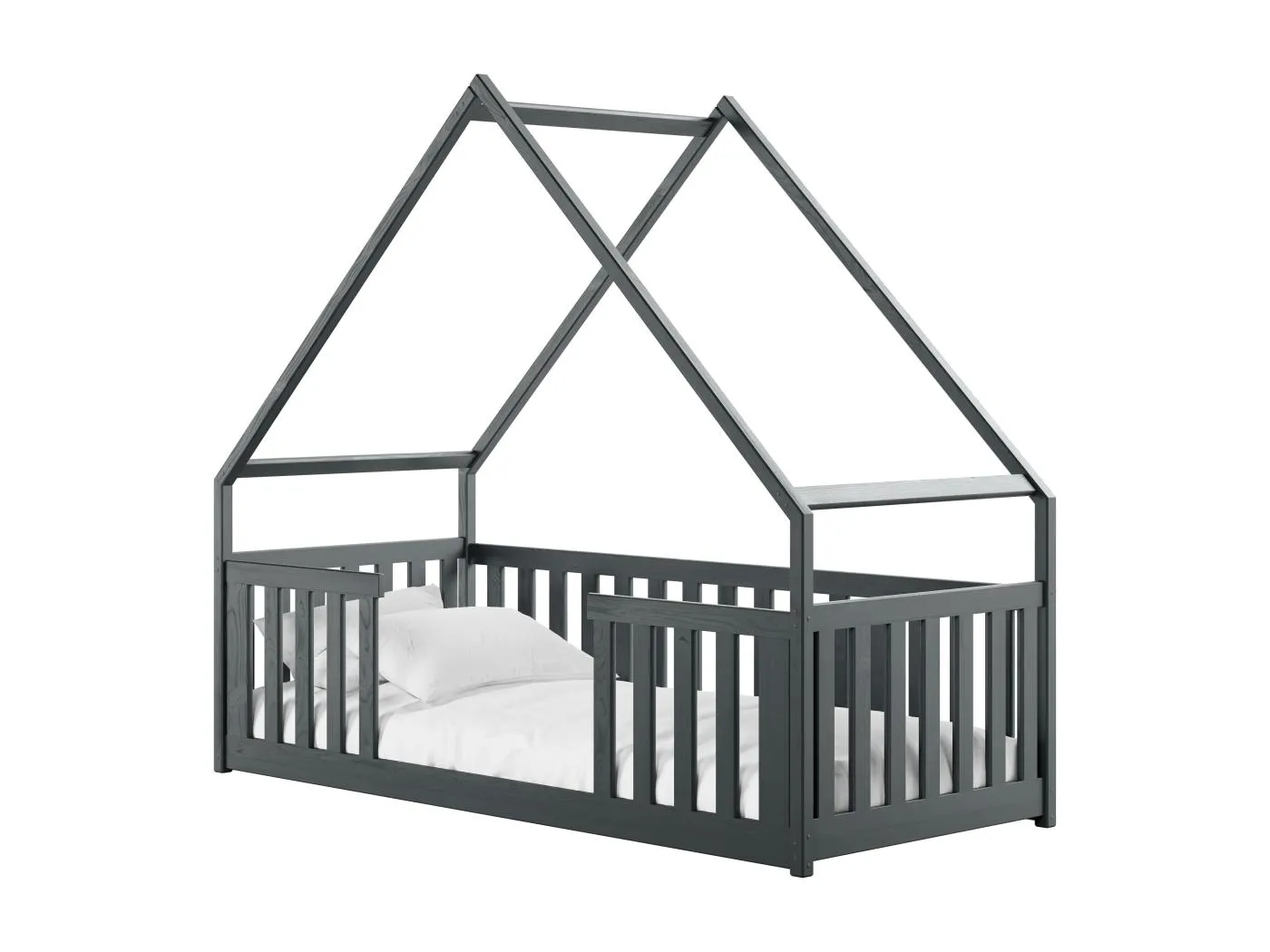 Hausbett BEE HB014 80x190 cm Graphit