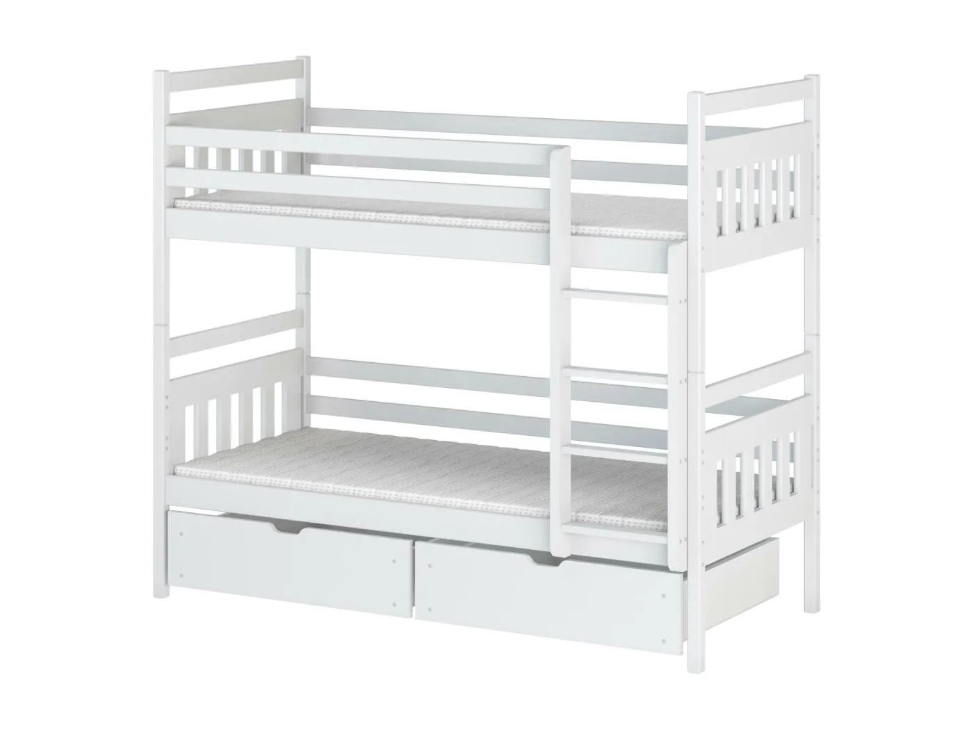 Etagenbett ADAS BB012 90x180 cm Weiß