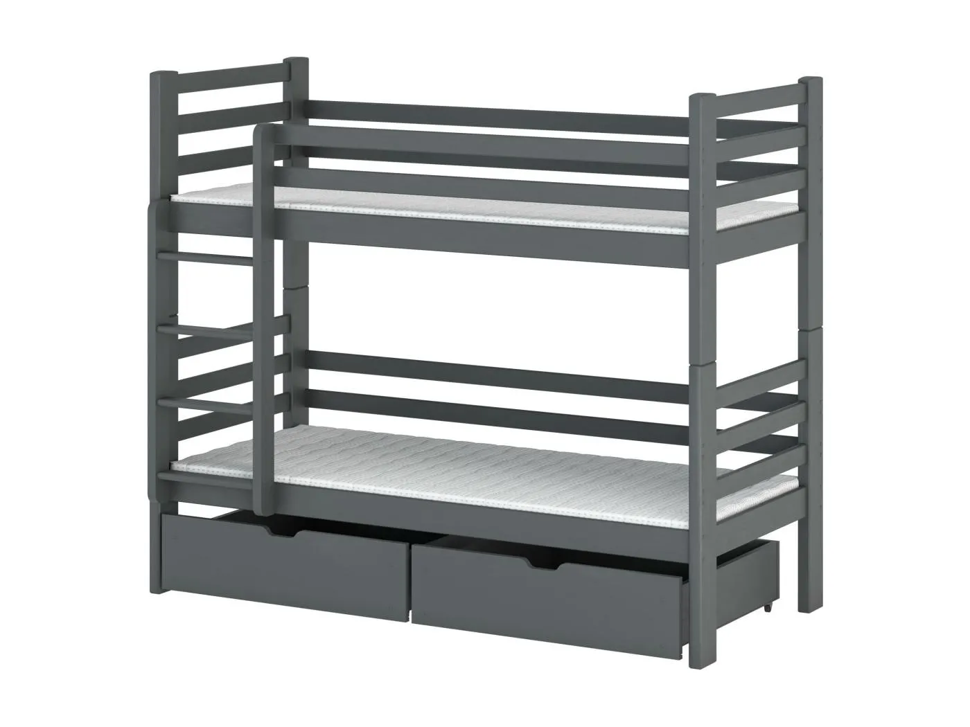 Etagenbett PATRYK BB014 80x190 cm Graphit