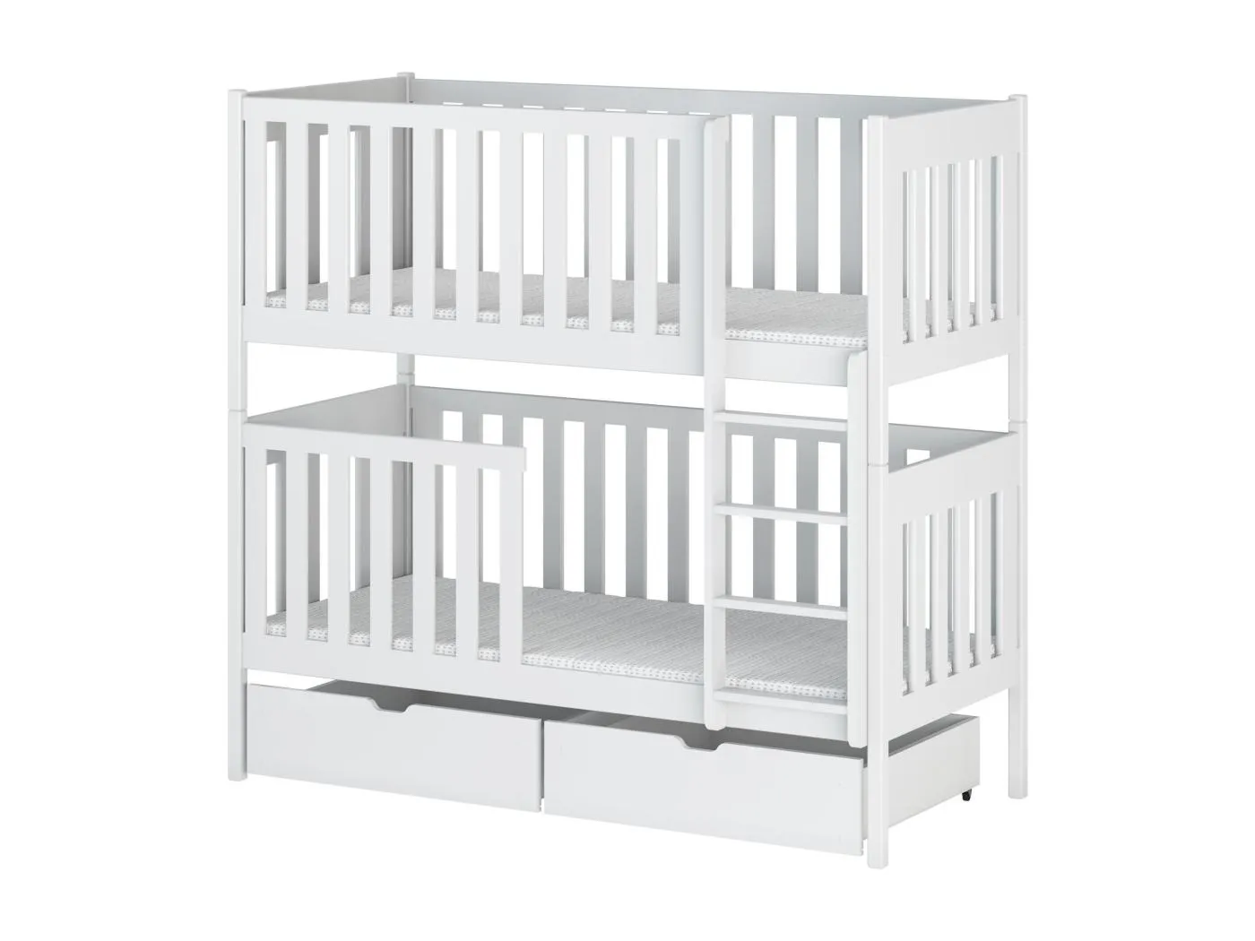 Etagenbett DAWID BB001 80x160 cm Weiß