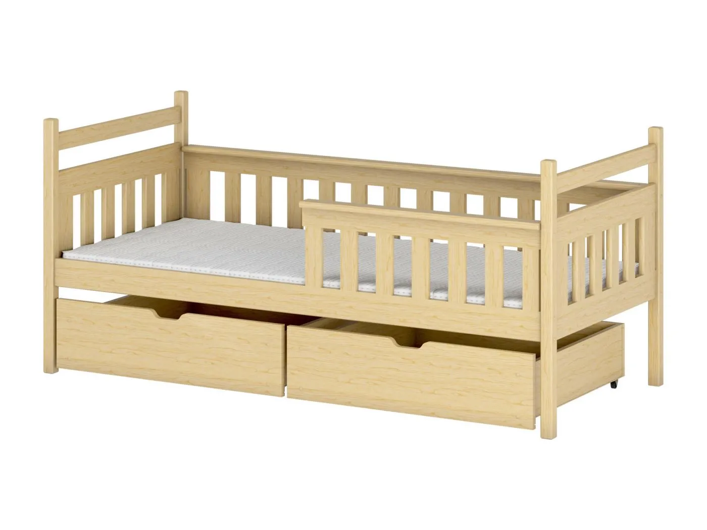 Kinderbett EMMA KSB004 90x190 cm Beige