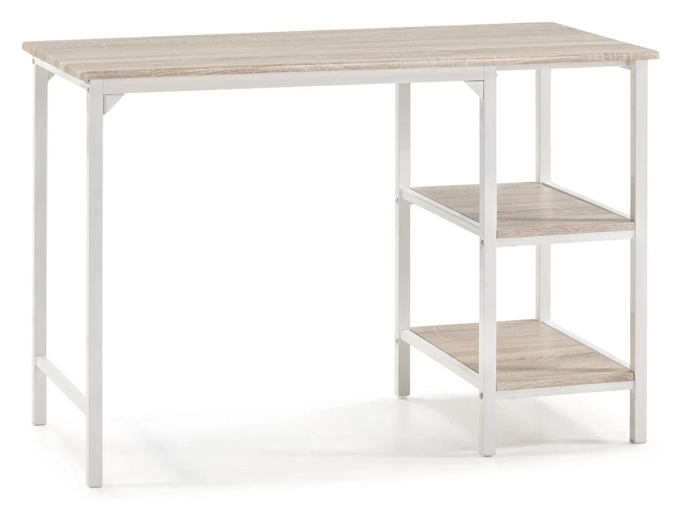 Schreibtisch Colon Schwarz Weiß 110 cm