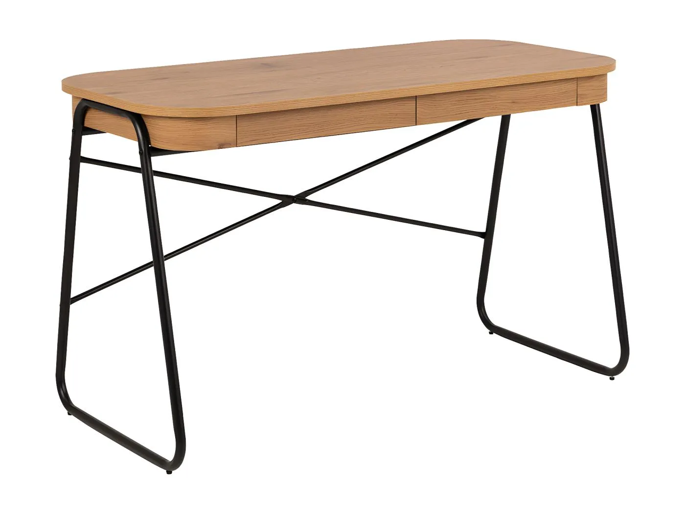 Blueton Schreibtisch 2 Schubladen natur.