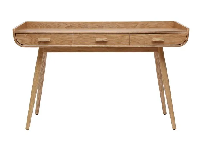 Schreibtisch skandinavisch helles Holz HALLEN