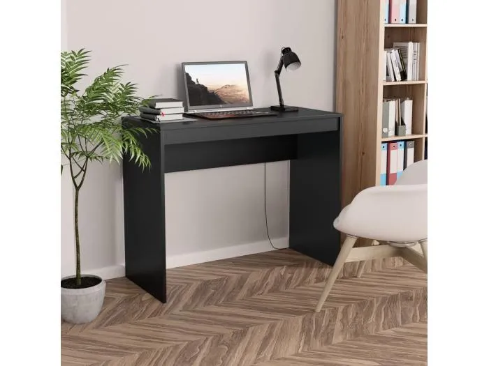 Schreibtisch Schwarz 90x40x72 cm Holzwerkstoff