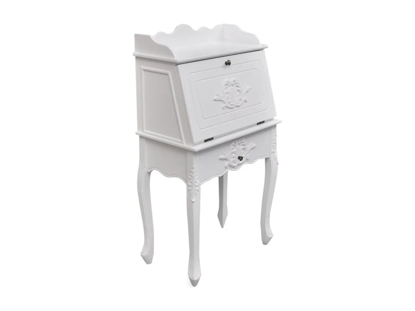 Sekretär aus Holz im französischen Landhaus-Stil