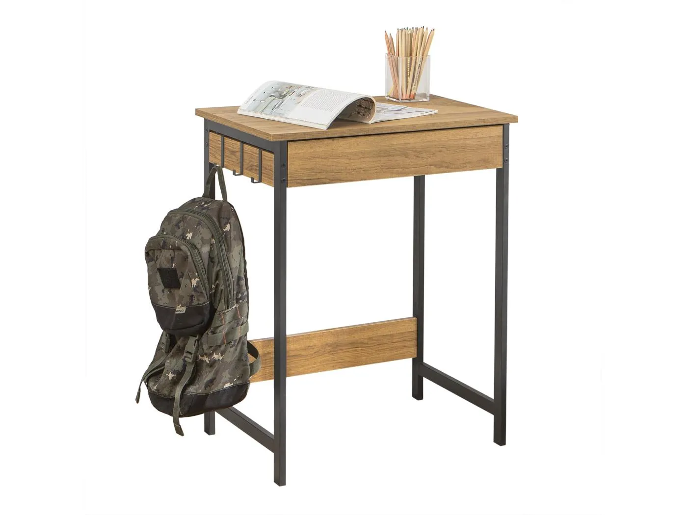 Schreibtisch FWT43-N 60 x 77 x 40 cm Natur