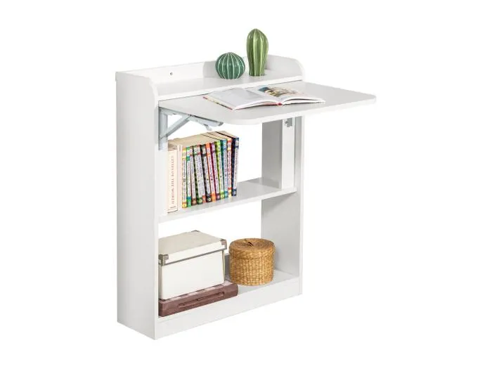 Schreibtisch FWT92-W 64 x 82 x 58 cm Weiß