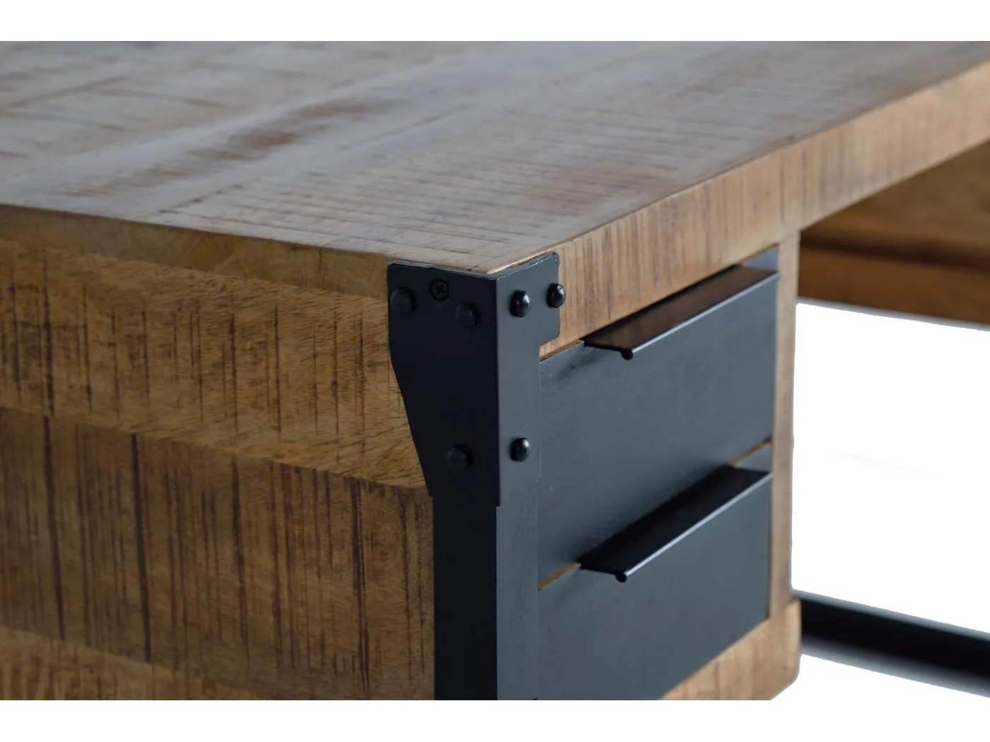 Schreibtisch aus Mangoholz