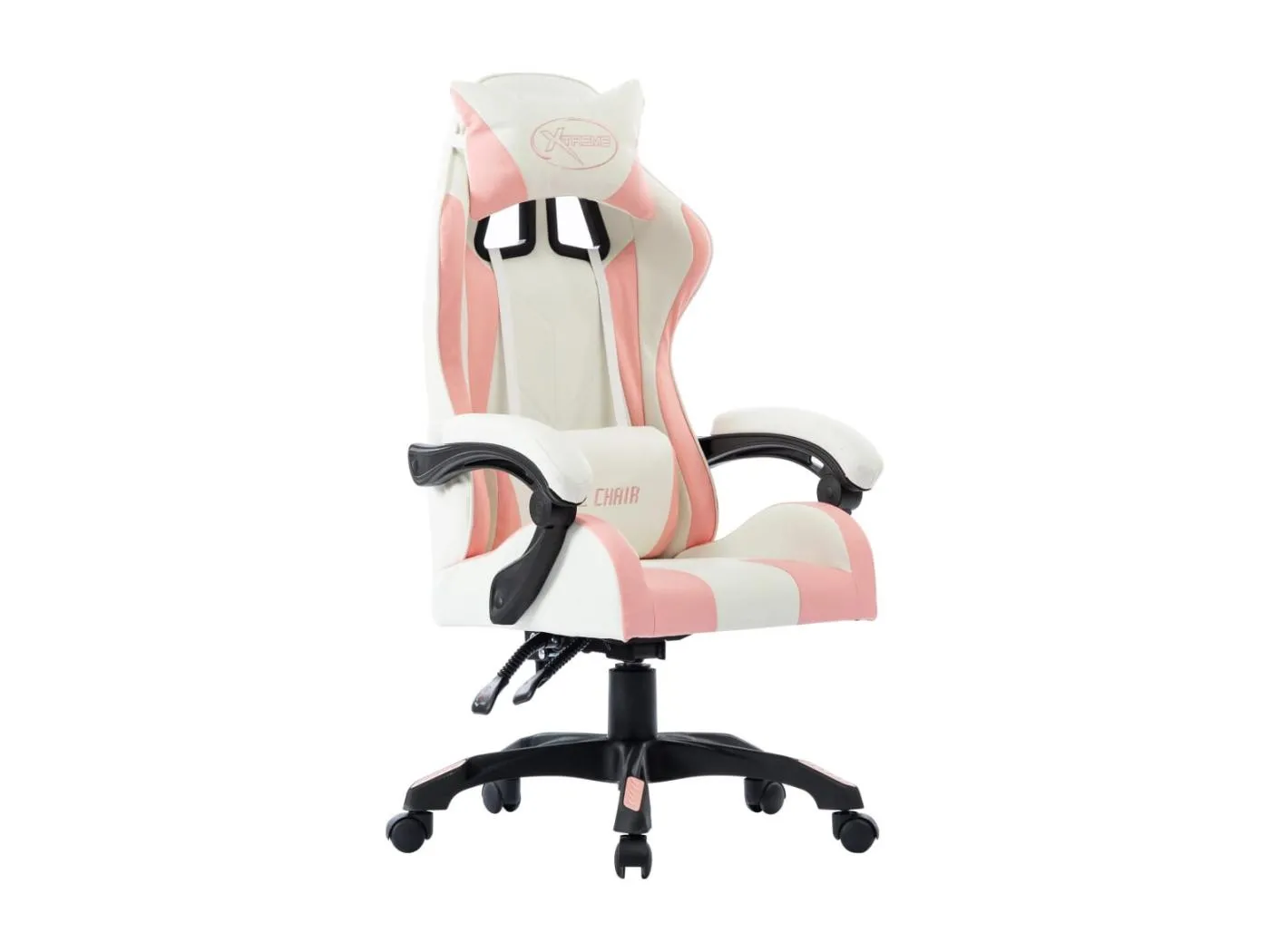 Gaming-Stuhl Rosa Kunstleder