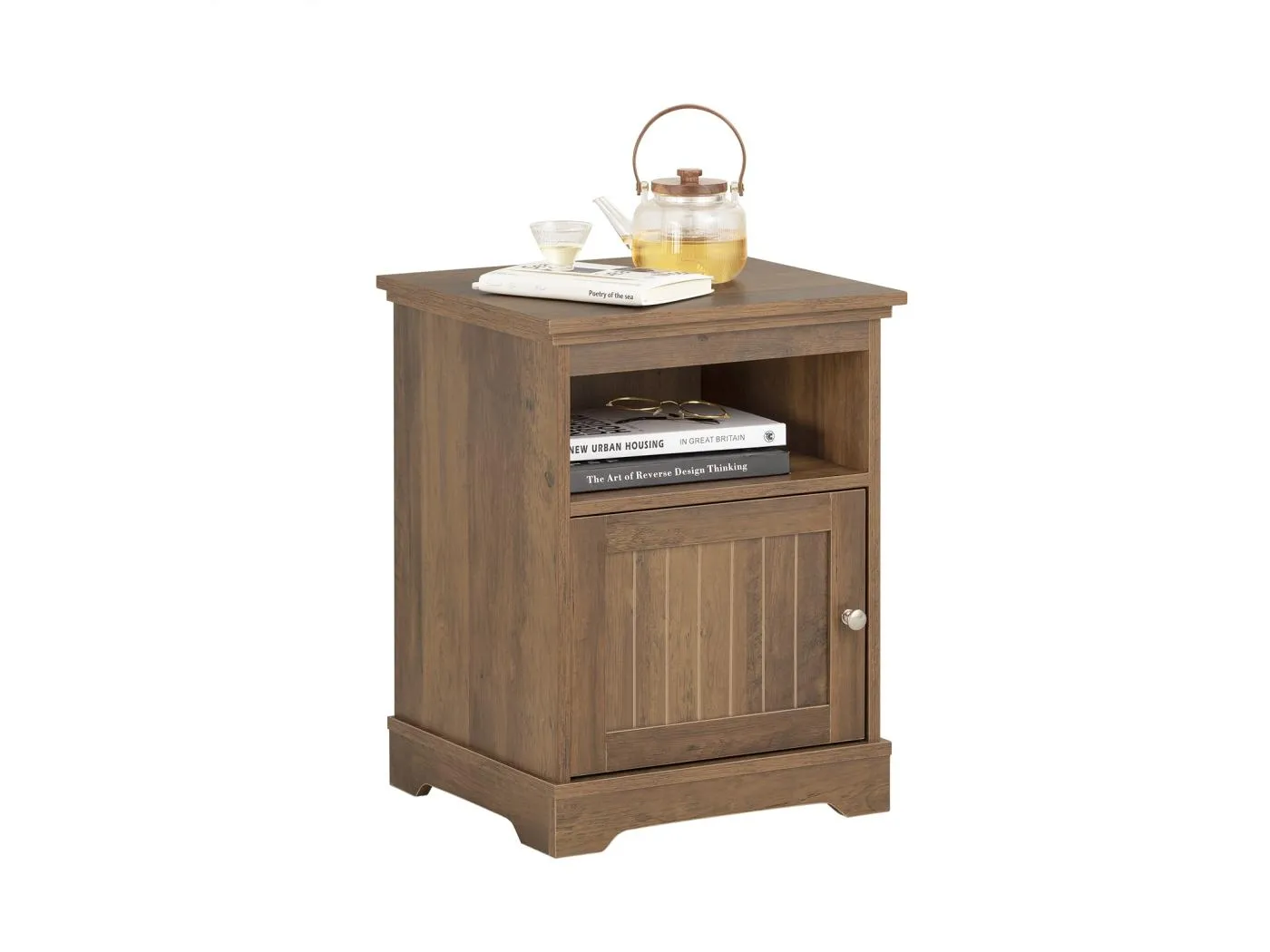 SoBuy Nachttisch FBT151-BR