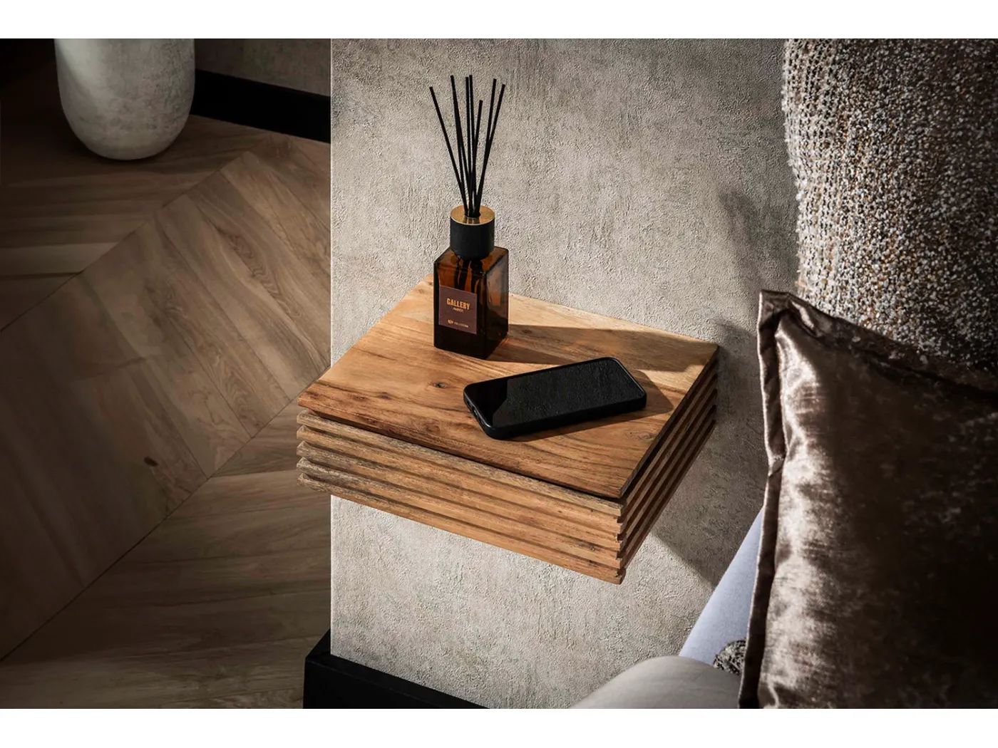 Set Nachttisch - Holz Holz - 25 x 30 cm - FIRU