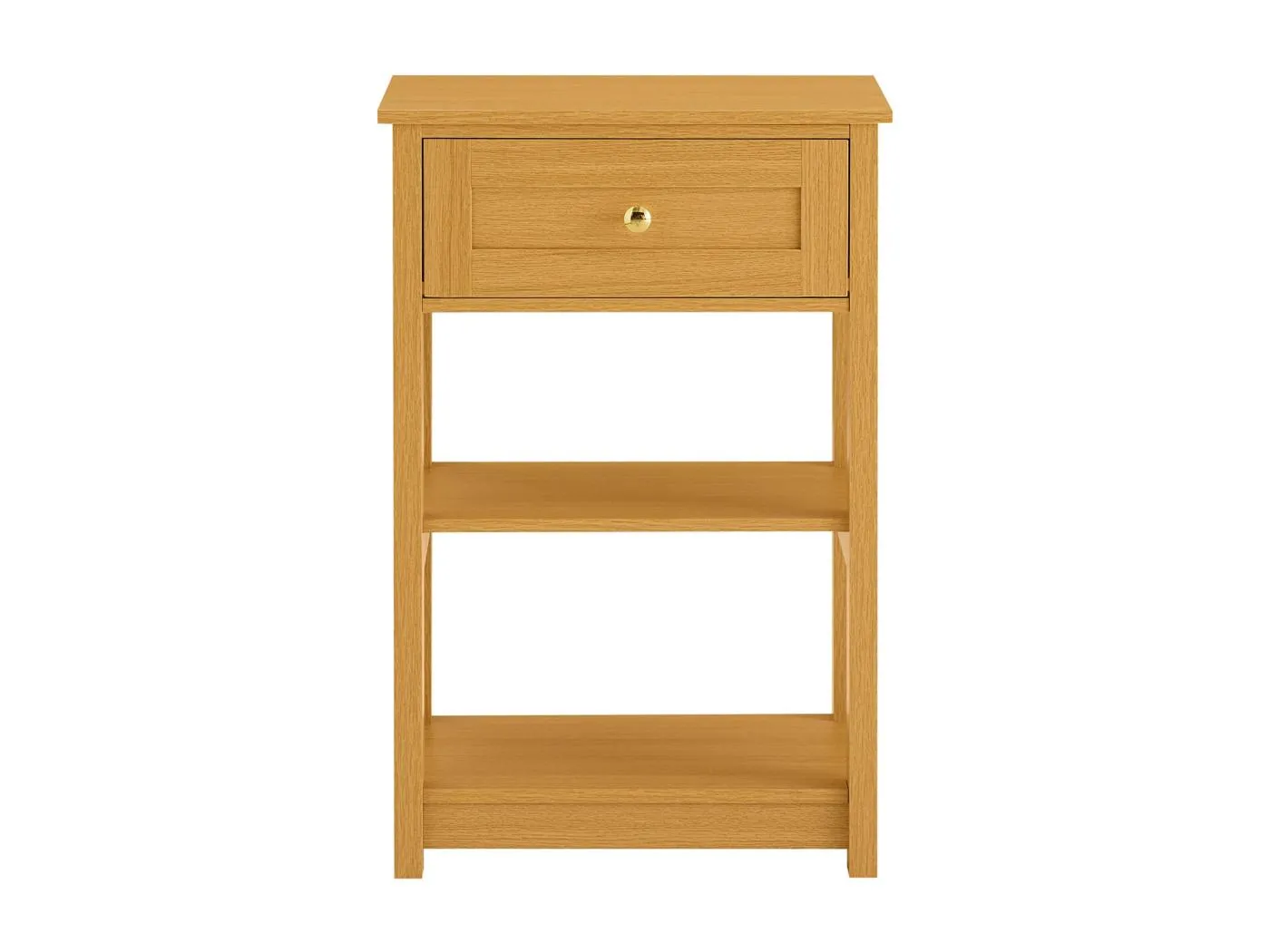 SoBuy FBT46-N - Moderner Nachttisch mit Schublade L45cm x B30cm x H68cm