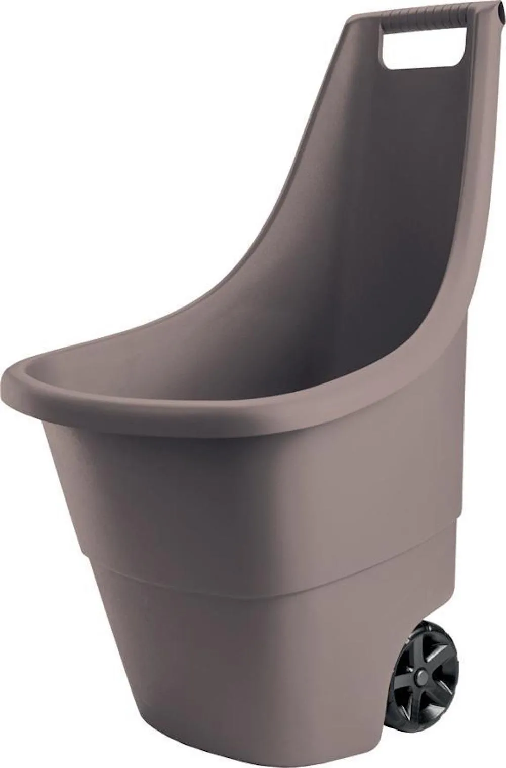 Kunststoff-Schubkarre Keter® Easy Go 50 Liter | HxBxT 84x51x56cm | Taupe