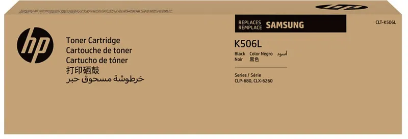 Hp Toner Kartusche Clt K506 L Schwarz 6000 Seiten Clp 680 Dw Clx 6260 Fd   B-Ware