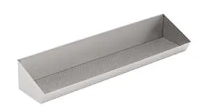 Edelstahl Wanne für Pommes Frites 1200 HxBxT 20x120x30cm