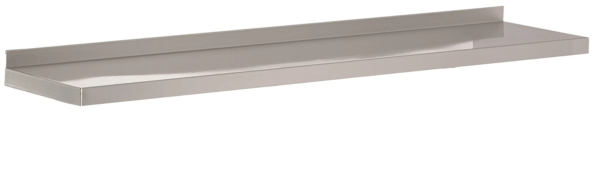 400 Edelstahl Wandbord BxTxH 600x400x36 mm