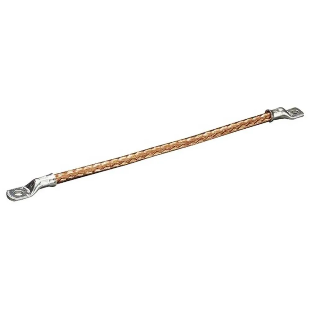 Hager Erdungsleitung Univers N 25 Mm² Länge 300mm Beidseitig Kabelschuh 6/8mm