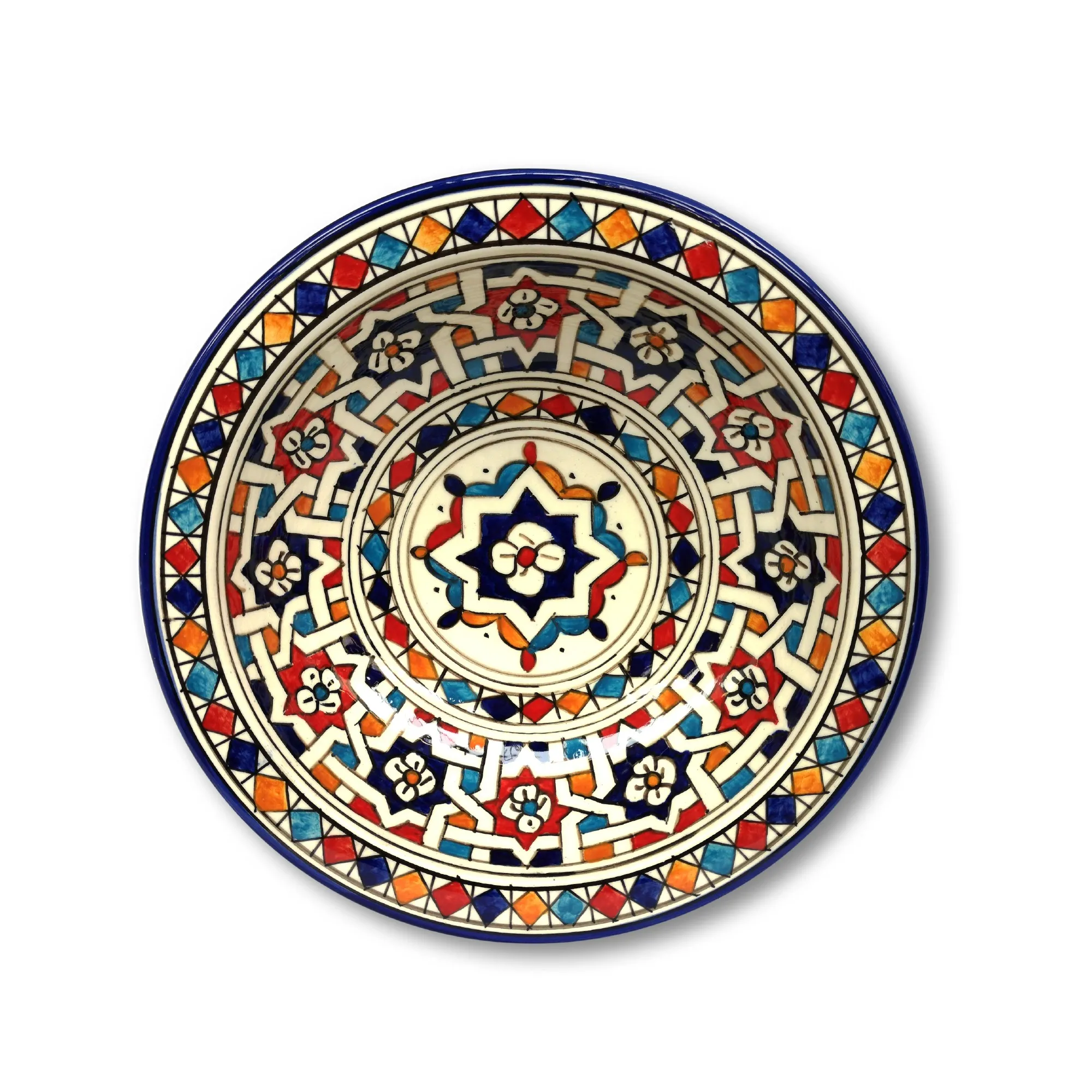 Zierkeramikteller 'Andalouss', Ø 28 cm, H 6,5 cm