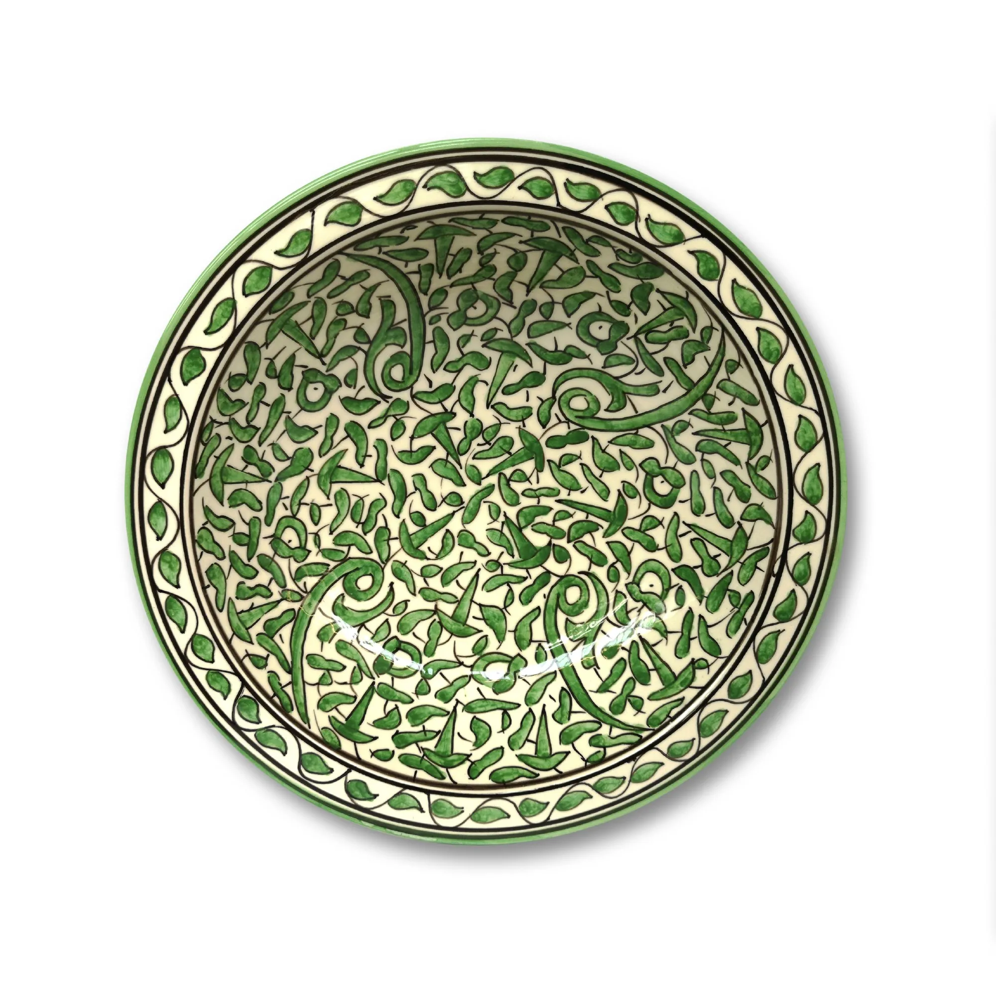 Zierkeramikteller 'Arabesque', Ø 28 cm, H 6,5 cm