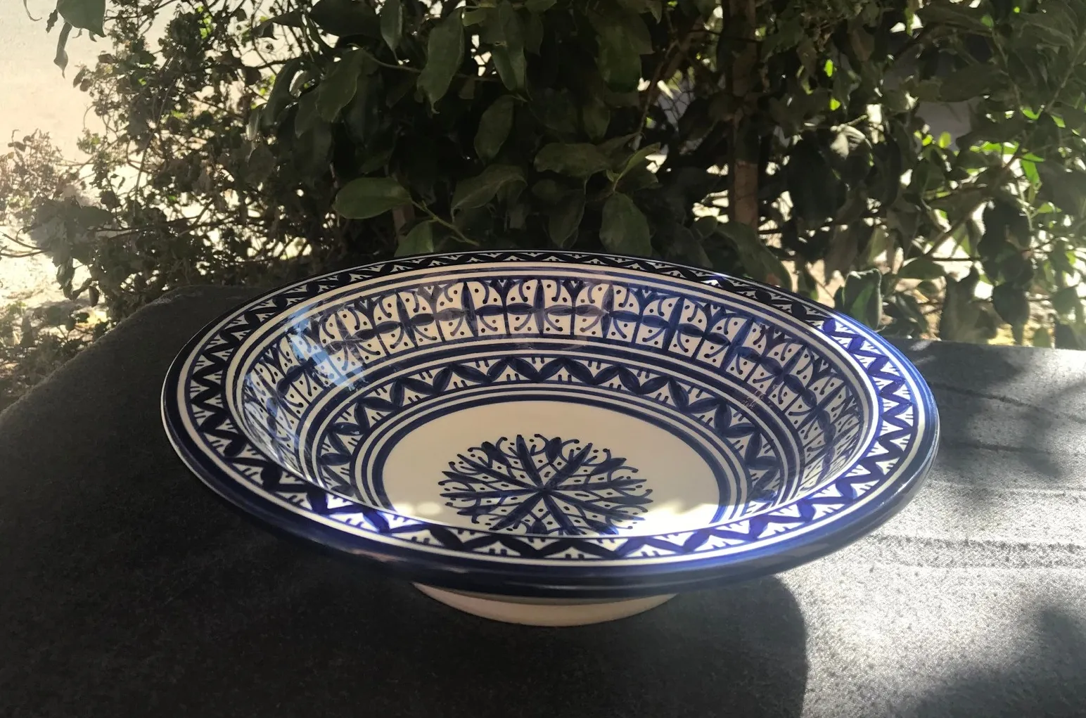 Zierkeramikteller 'Fassia', Ø 28 cm, H 6,5 cm