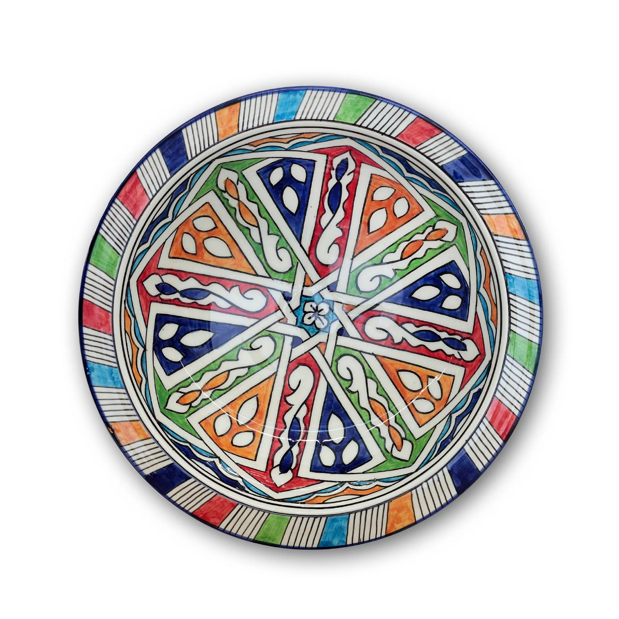 Zierkeramikteller 'Touareg', Ø 28 cm, H 6,5 cm