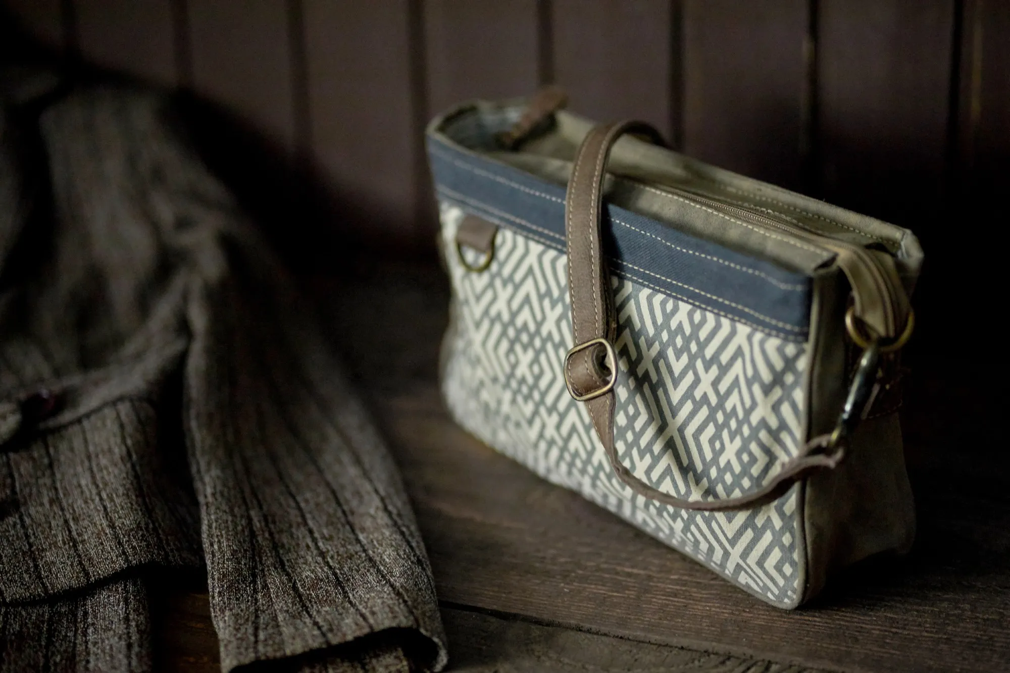 Tasche 'Boulangerie', multicolor, B 30 cm, H 19 cm, L 7 cm