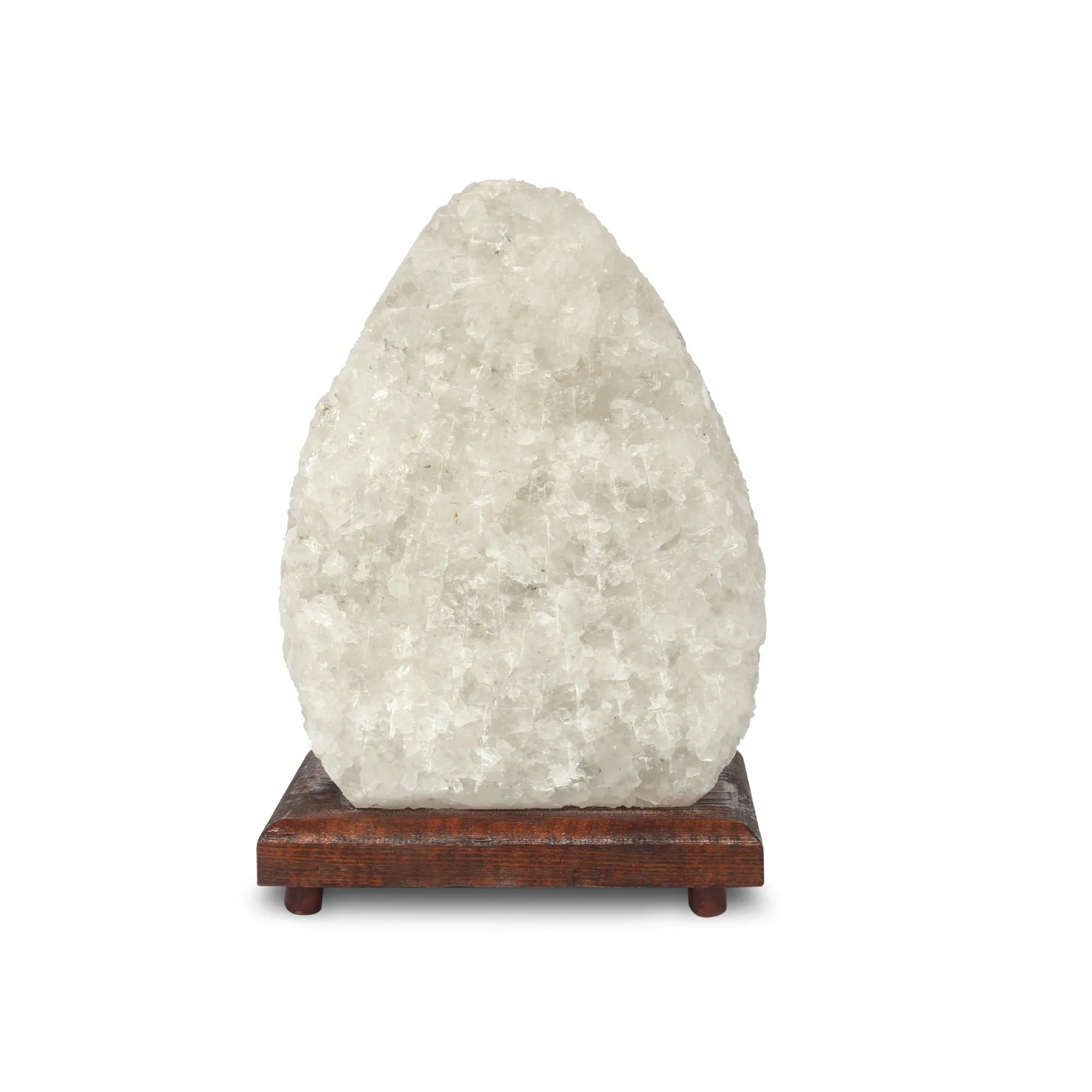 Salzlampe 'Cilasiz', weiß, B 10 cm, H 20 cm, T 7 cm