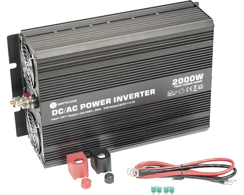Wattstunde 2000 W 4000 W 12 V Sinus Spannungswandler Generator Energiewandler B-Ware