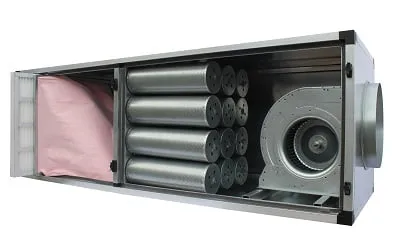 Abluftreinigungsanlage Komplett BxTxH 1800x670x500mm