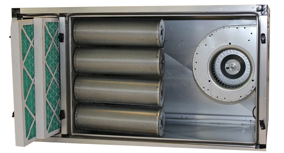 Aubluftreinigungsanlage mit Motor 2000M3 BxTxH 1250x700x700mm