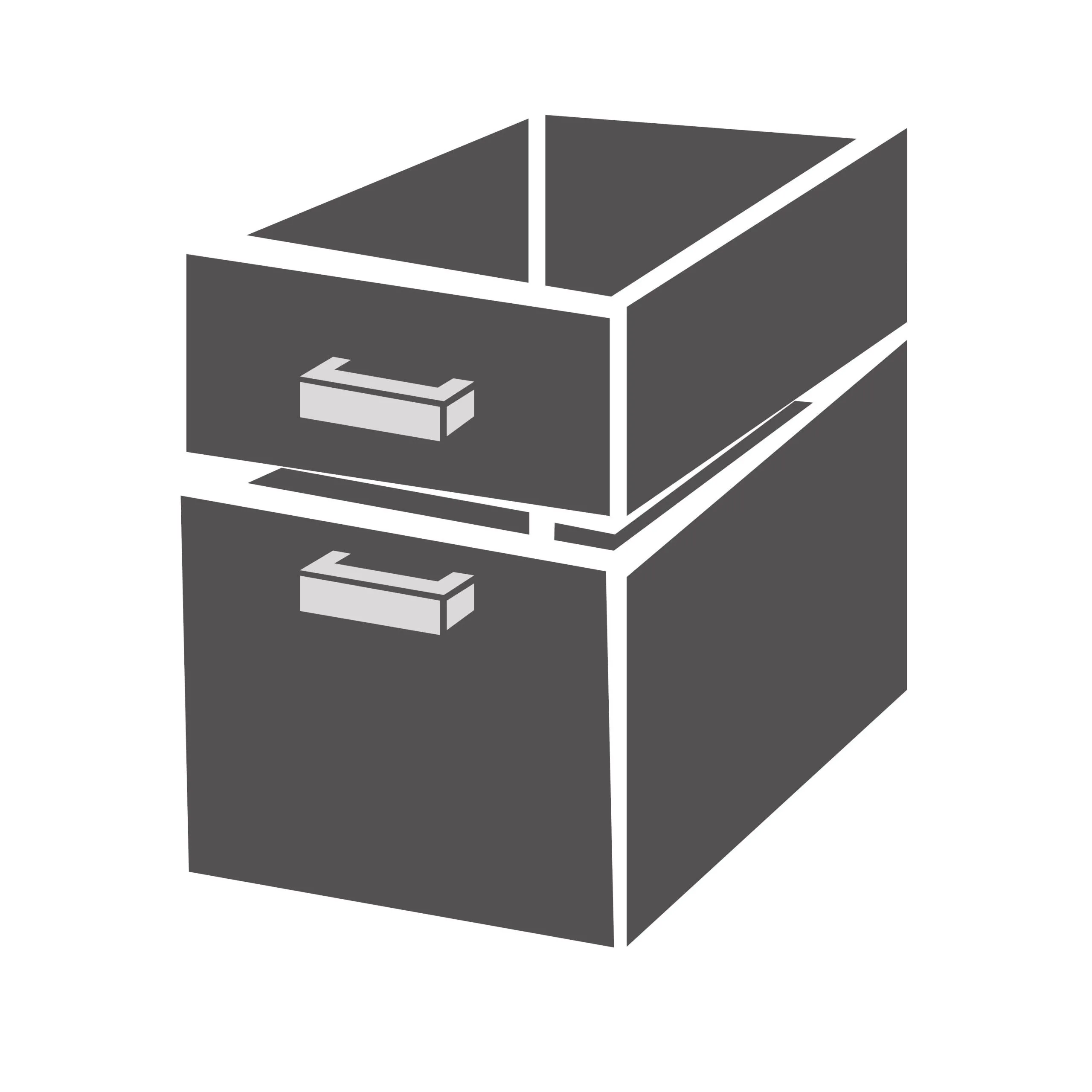 Schubladenblock 2/3 Standard