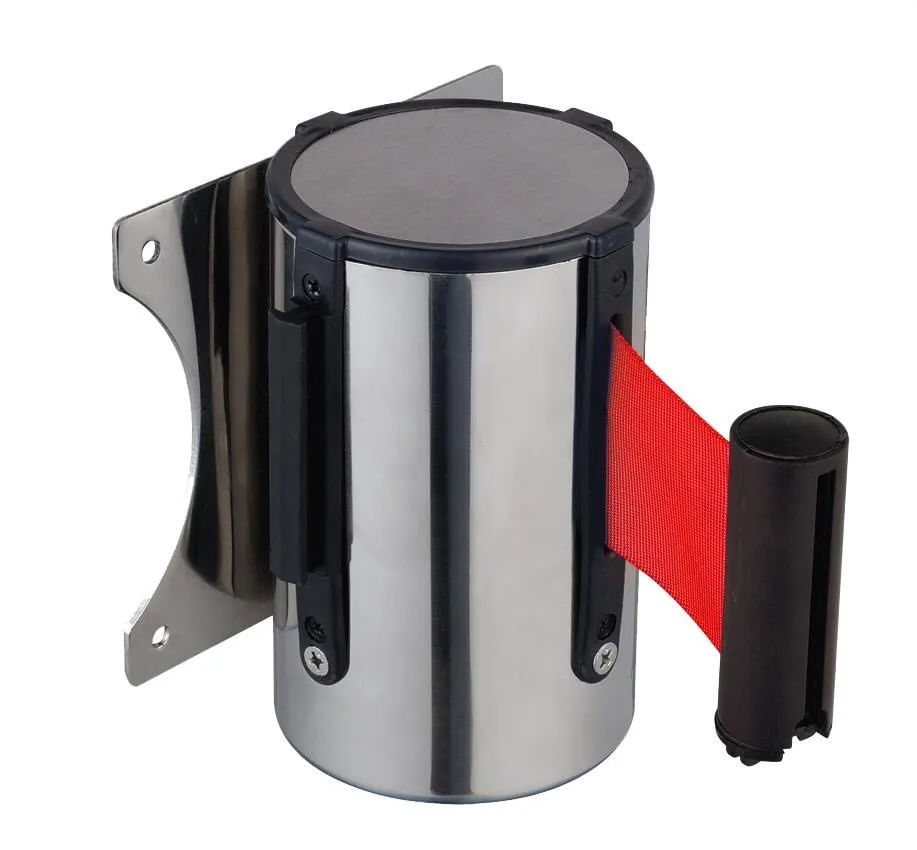 Wandhalterung für Personenleitsystem edelstahl