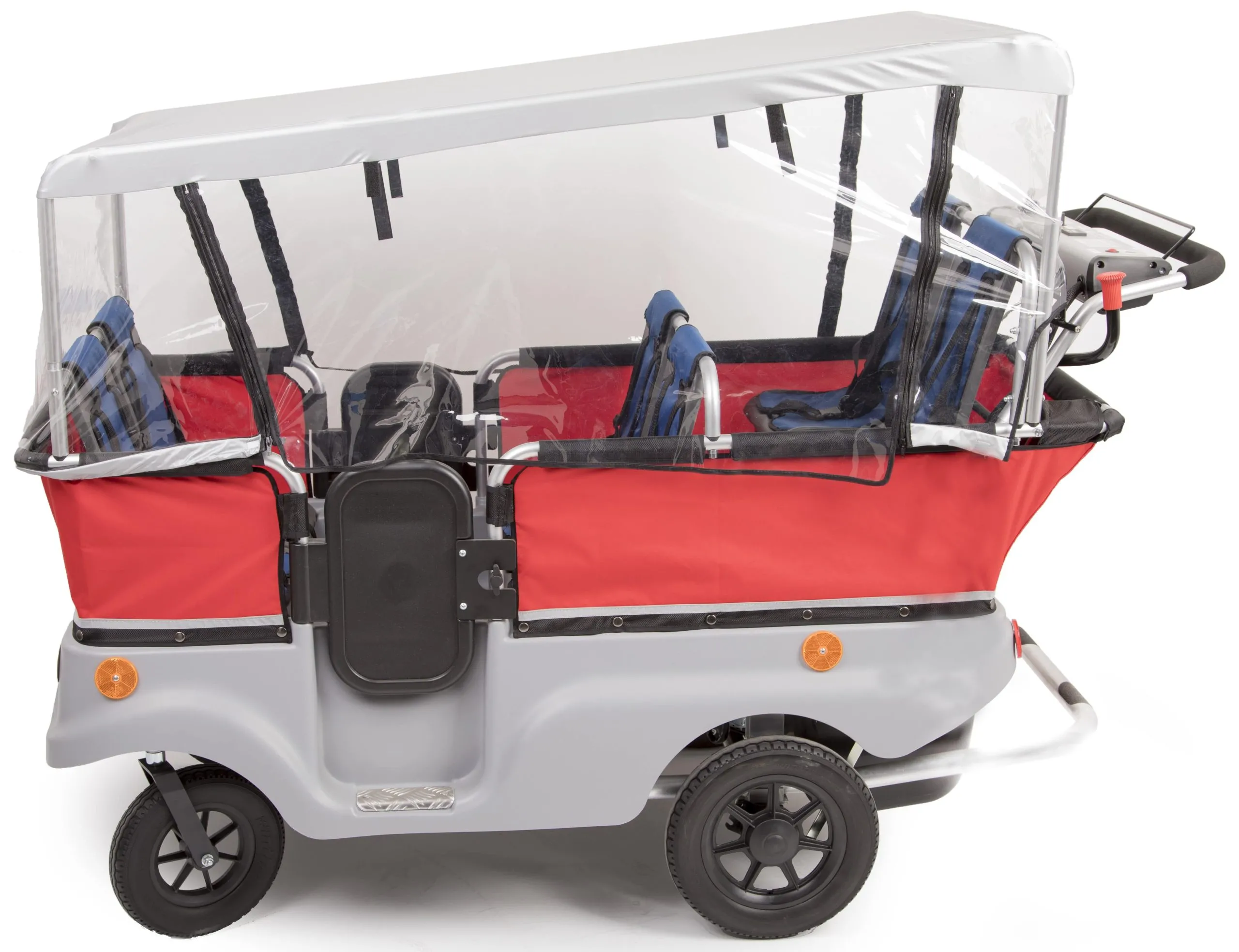 Winther Regenschutz für E-Turtle Kinderbus für 6 Kinder