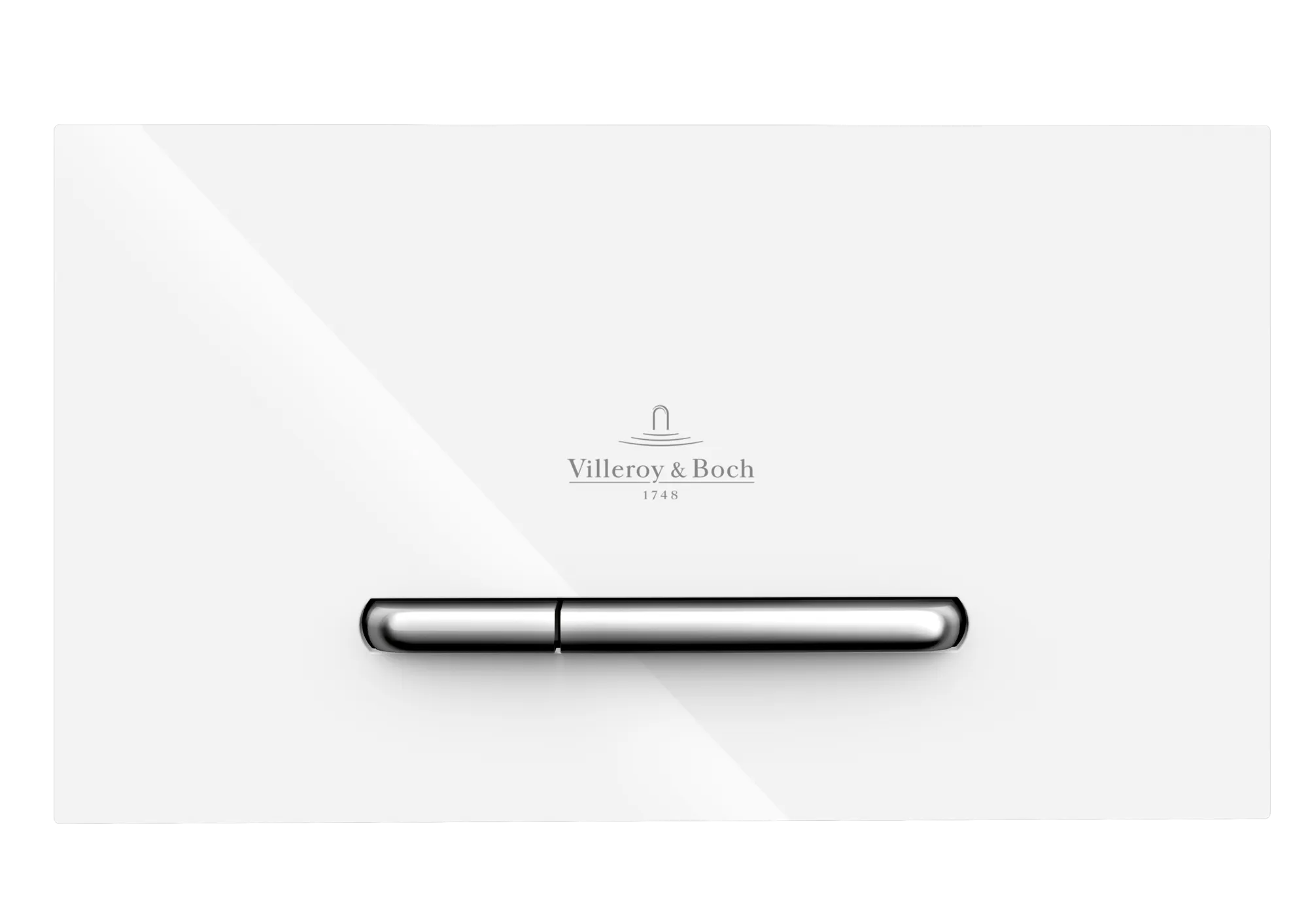 WC-Betätigungsplatte ViConnect Installationssysteme 922169, 260 x 66 x 150 mm, 2-Mengen-Spülung, White Matt